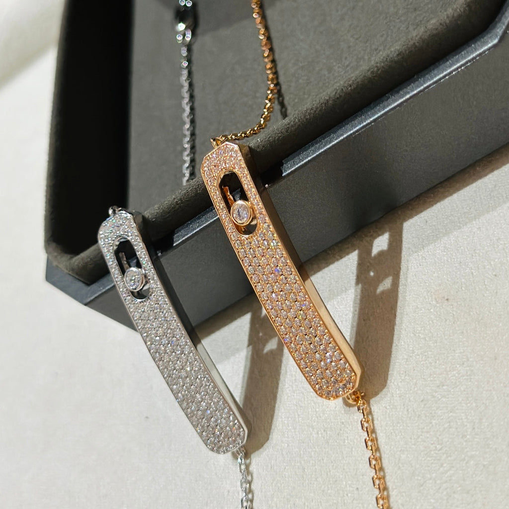 [Loco ]MOVE CLASSIQUE DIAMOND PAVED BRACELET