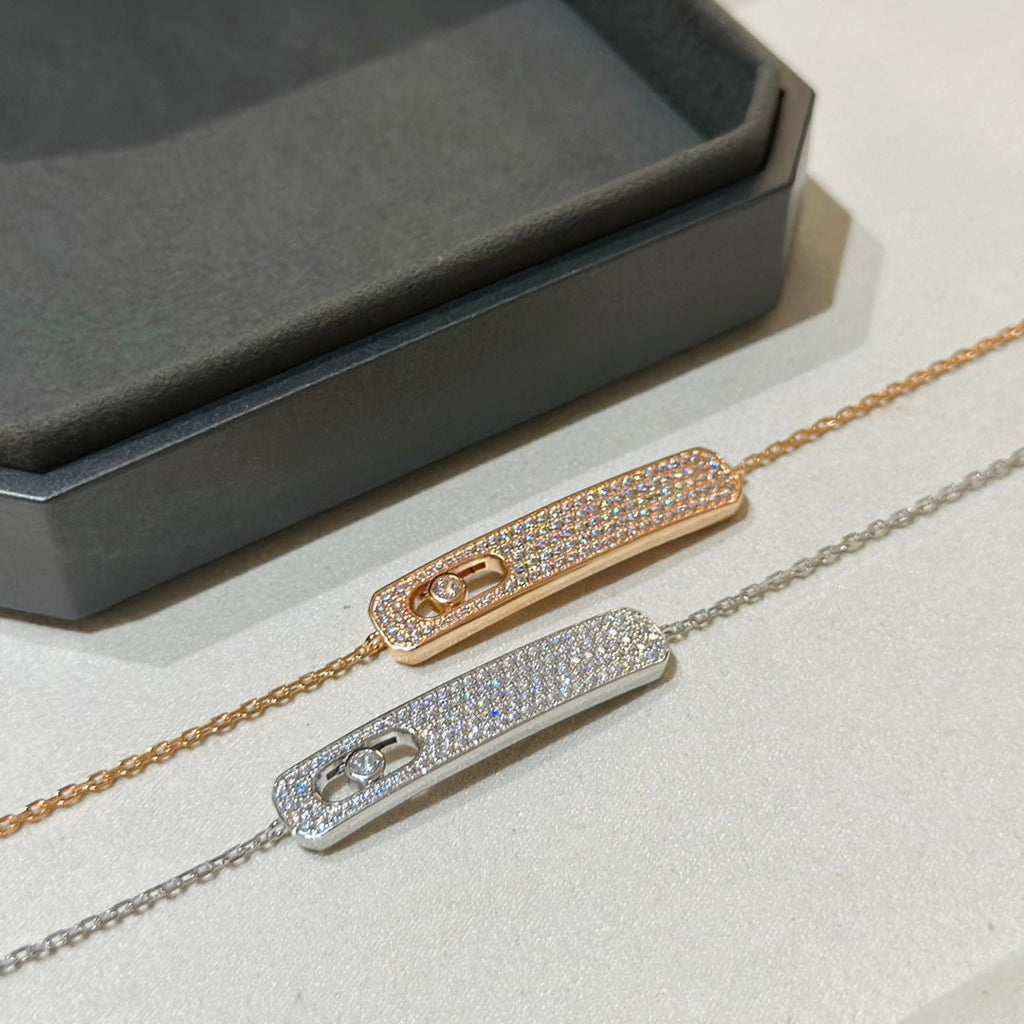 [Loco ]MOVE CLASSIQUE DIAMOND PAVED BRACELET