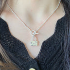¡®Loco¡¯CONSTANCE PEDANT SILVER NECKLACE