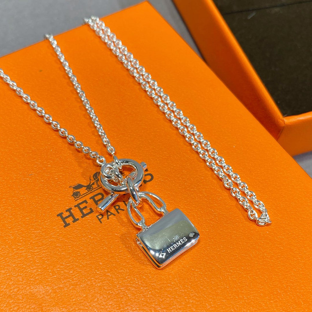 ¡®Loco¡¯CONSTANCE PEDANT SILVER NECKLACE