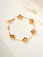[Loco]B.C.L ENAMELED Five-Flower Bracelet£¨Various Colors)