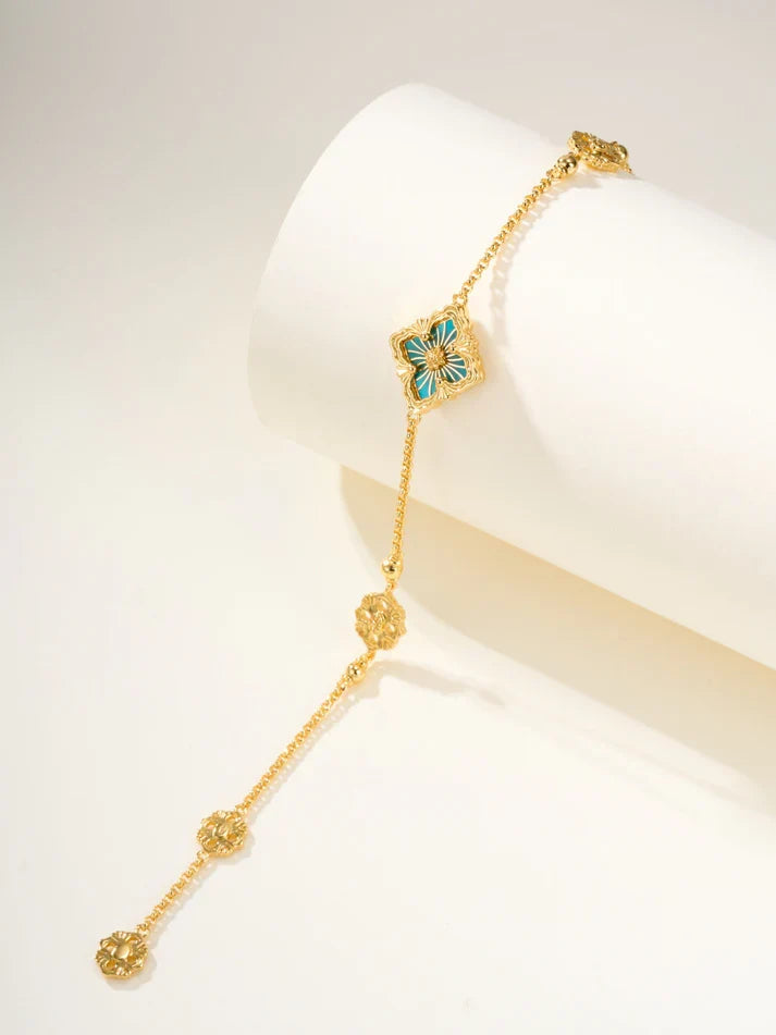 [Loco]B.C.L ENAMELED One-Flower Bracelet£¨Various Colors)