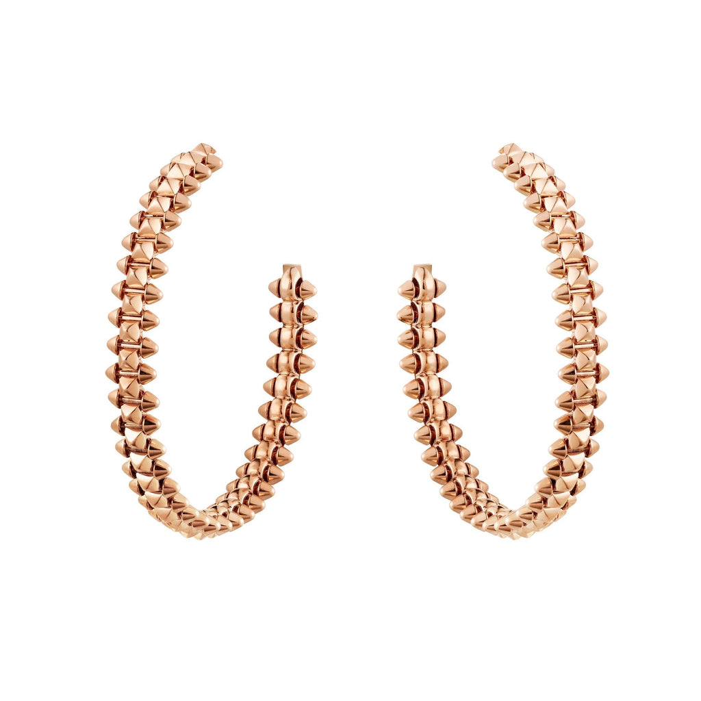¡®Loco¡¯CLASH LARGE HOOP EARRINGS