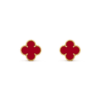 ¡®Loco¡¯CLOVER MEDIUM 1 MOTIFS CARNELIAN  EARRINGS