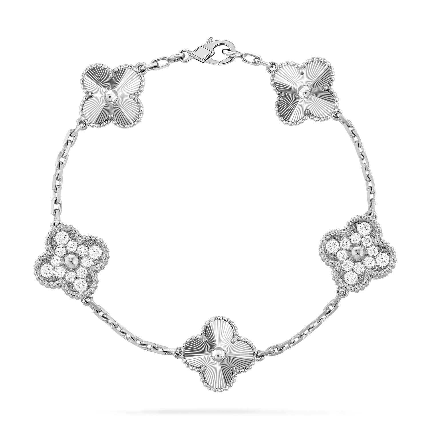 [Loco]New  CLOVER 5 MOTIF LASER BRACELET COLLECTION