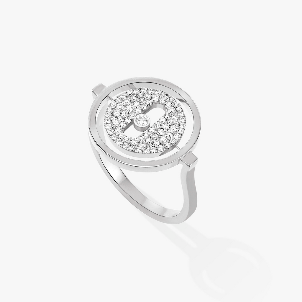 [Loco ]Loco MOVE PAVED SILVER DIAMOND RING