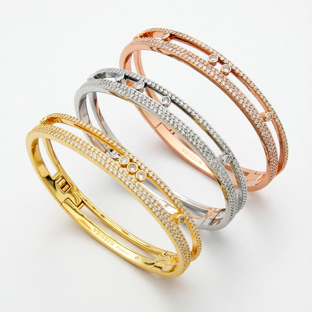 [Loco ]Move Romane pavé bangle