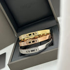 [Loco ]Move Noa Rose Gold Pavé Diamond Bangle Bracelet