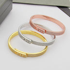 [Loco ]Move Noa Full Pavé Diamond Bangle Bracelet