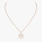 [Loco ]Loco MOVE 1 DIAMOND WHITE MOTHER OF PEARL PINK GOLD DIAMOND NECKLACE