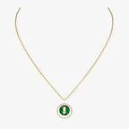 [Loco ]Loco MOVE 1 DIAMOND MALACHITE GOLD DIAMOND NECKLACE