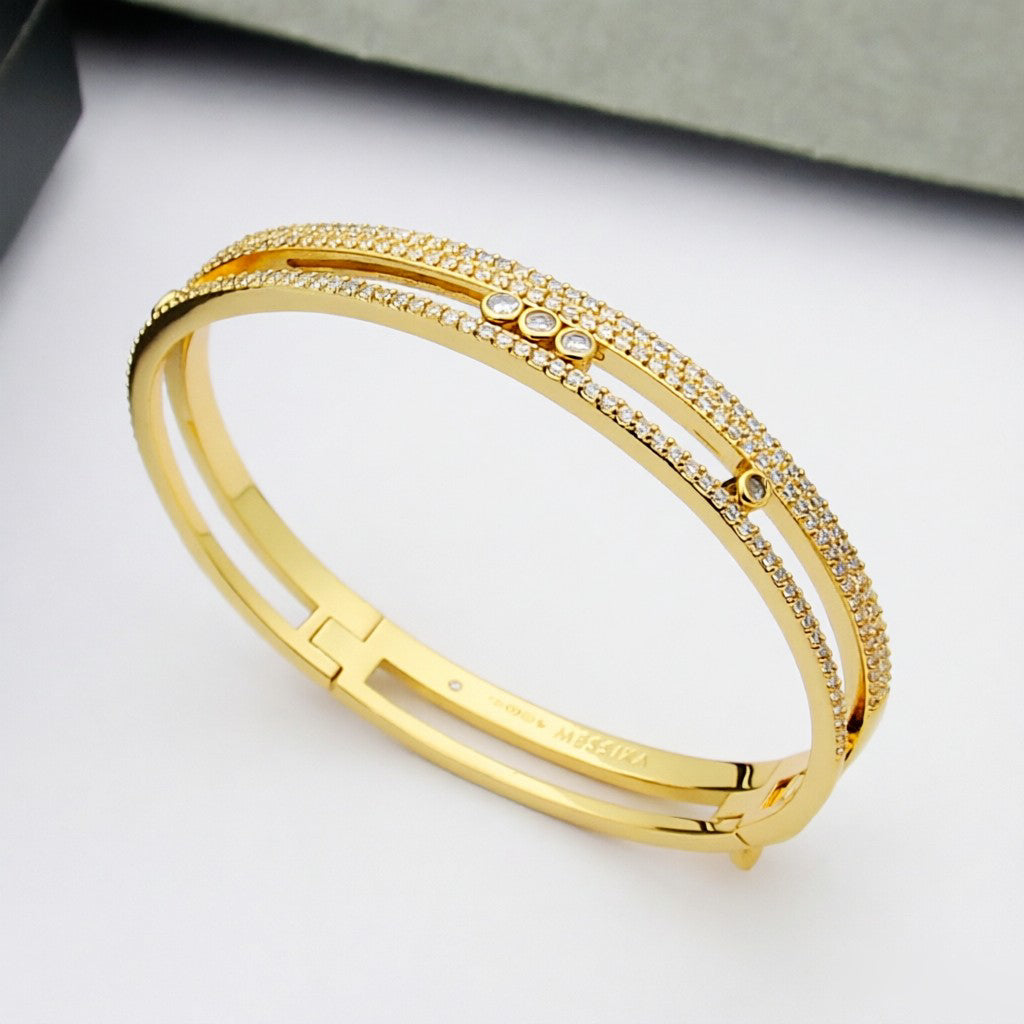 [Loco ]Move Romane pavé bangle