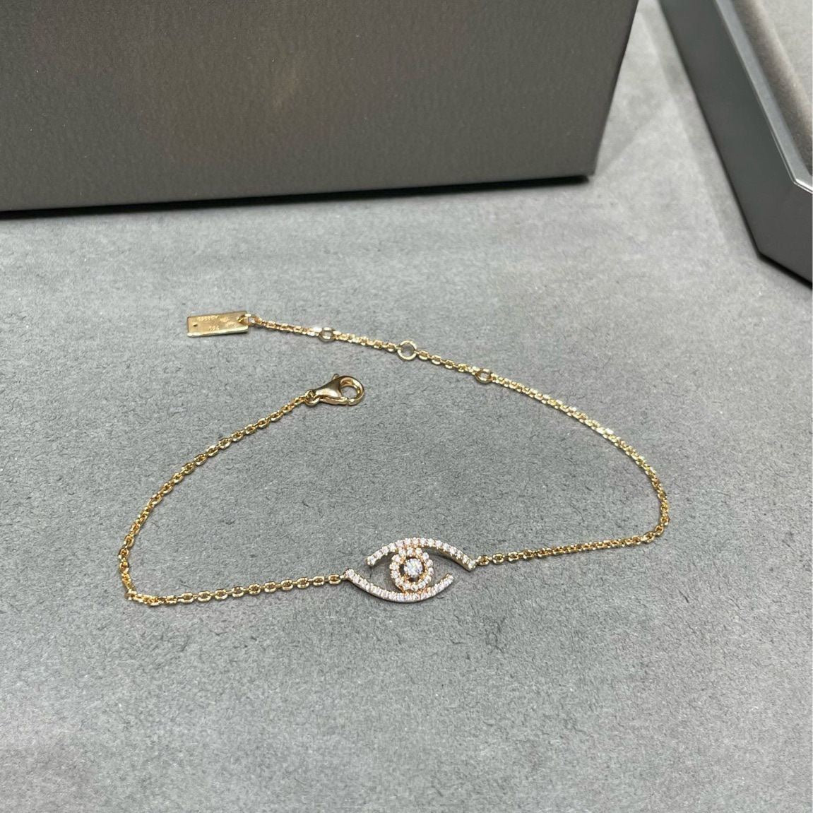 [Loco ]Loco Eye Pave-Set Diamond Bracelet