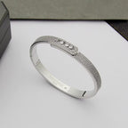 [Loco ]Move Noa Full Pavé Diamond Bangle Bracelet