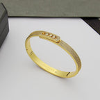 [Loco ]Move Noa Full Pavé Diamond Bangle Bracelet