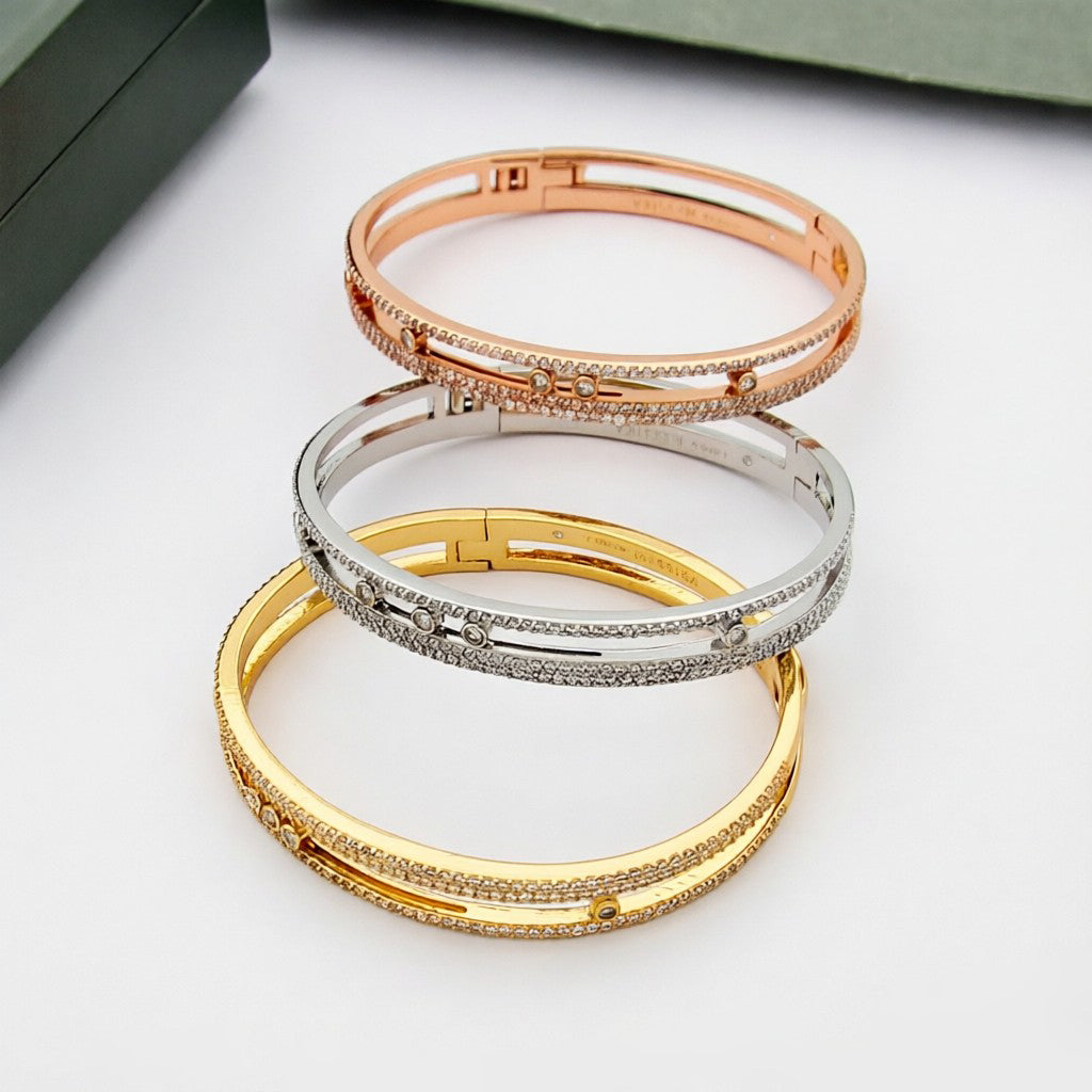 [Loco ]Move Romane pavé bangle