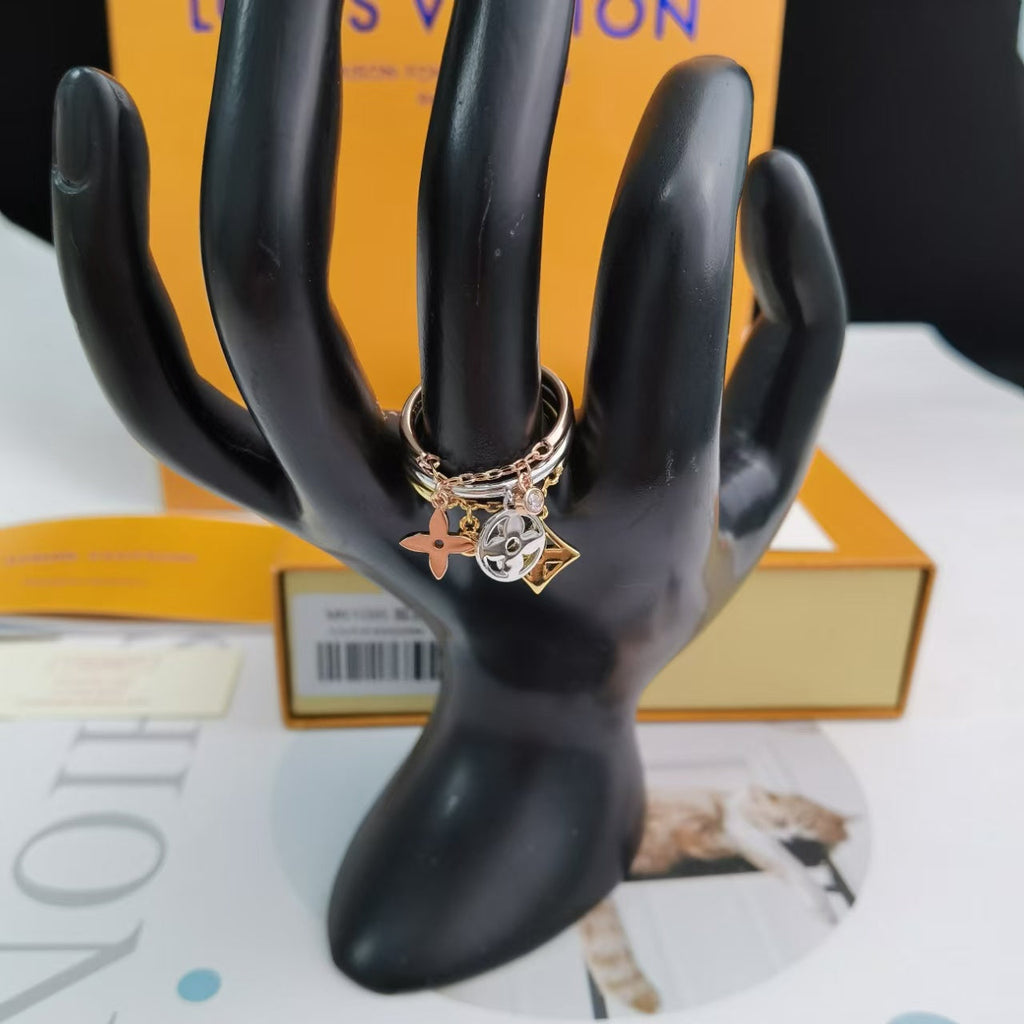Loco 3-Ring Stacked Band Ring
