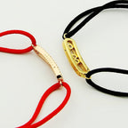 [Loco ]Messika Care(s) pink cord pavé bracelet