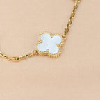 [Loco]New CLOVER WHITE PEARL MOP 5 MOTIF BRACELET COLLECTION