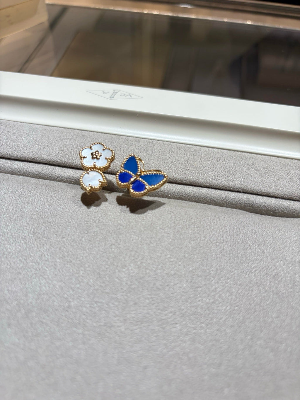 [Loco JURI]LUCKY SPRING BUTTERFLY OPEN-FACE RINGS