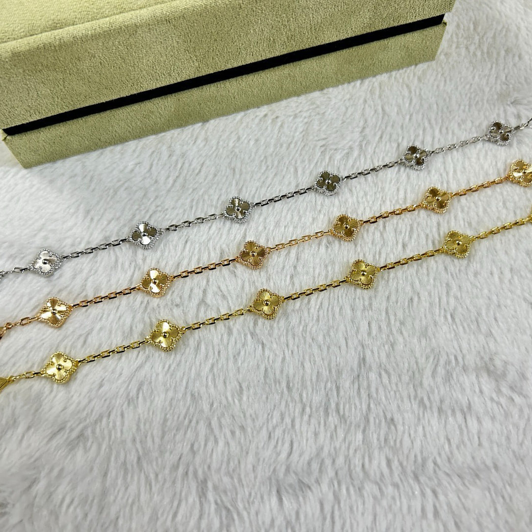 [Loco]New CLOVER 6 MOTIF DIAMOND BRACELET