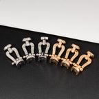 ¡®Loco¡¯FORCE LARGE HORSESHOE FULL DIAMOND BRACELET SILVER
