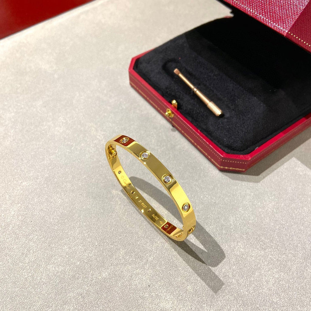 ¡®Loco¡¯LOVE BRACELET 6.1MM 10 DIAMONDS