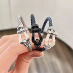 ¡®Loco¡¯FORCE LARGE HORSESHOE FULL DIAMOND BRACELET SILVER