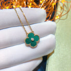 ¡®Loco¡¯CLOVER 15MM DIAMOND TURQUOISE NECKLACE