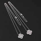 ¡®Loco¡¯LOOP NECKLACE FULL MOTIF DIAMOND 16MM MULTIPLE COLORS