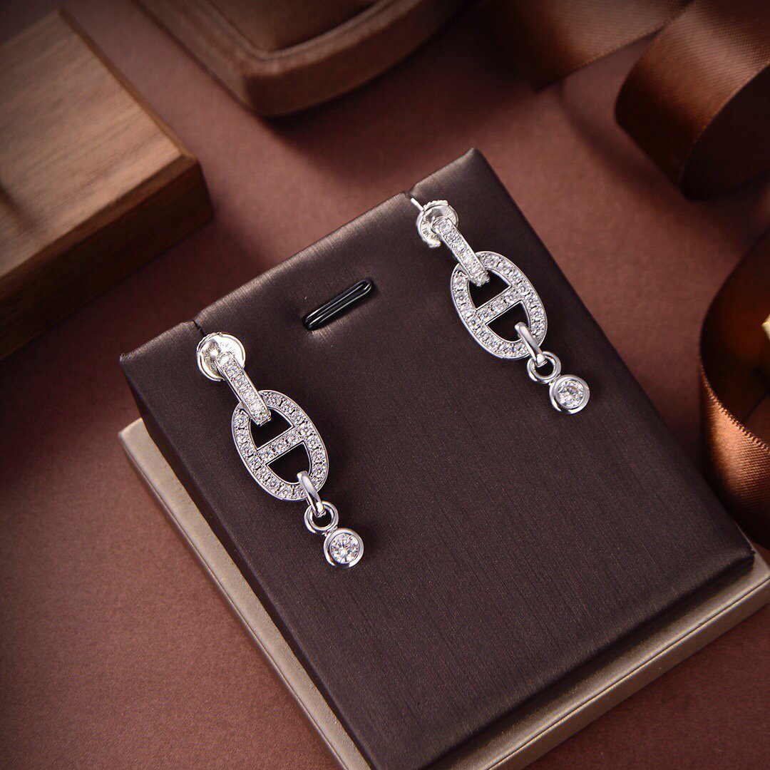 ¡®Loco¡¯HM CHAINE DIAMOND EARRINGS