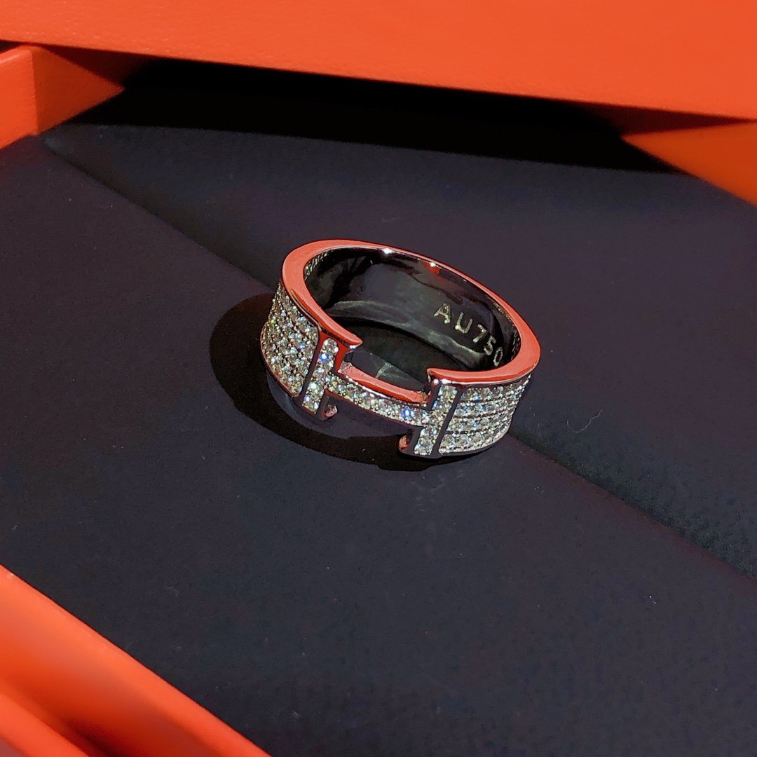 ¡®Loco¡¯H RING FULL DIAMOND