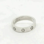 ¡®Loco¡¯LOVE RING 4MM 1 DIAMOND SILVER
