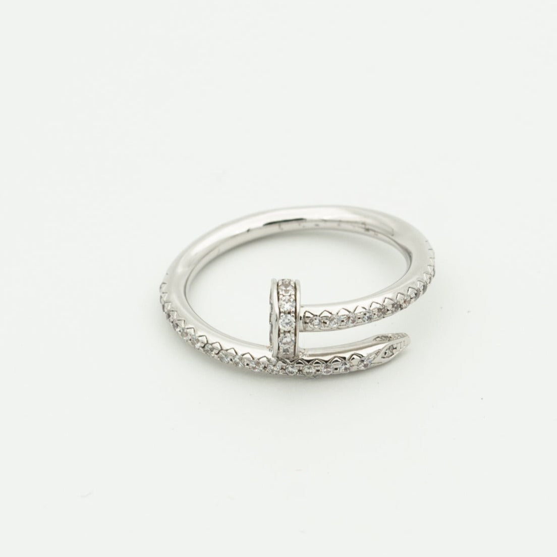 ¡®Loco¡¯JUSTE RING 1.8MM SILVER DIAMONDS
