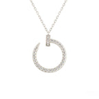 ¡®Loco¡¯JUSTE NECKLACE SILVER DIAMONDS