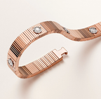 Loco NEW 7 MM 7-DIAMOND HEART-SHAPED BRACELET