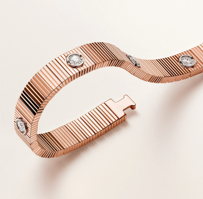 Loco NEW 7 MM 7-DIAMOND HEART-SHAPED BRACELET