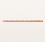 Loco NEW 7 MM 7-DIAMOND HEART-SHAPED BRACELET