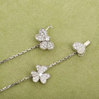 ¡®Loco¡¯FRIVOLE SILVER 9 FLOWERS NECKLACE