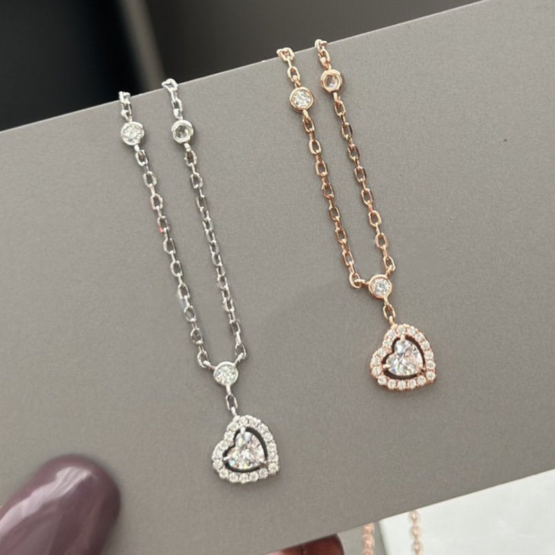 [Loco]JOY HEART DIAMOND NECKLACE
