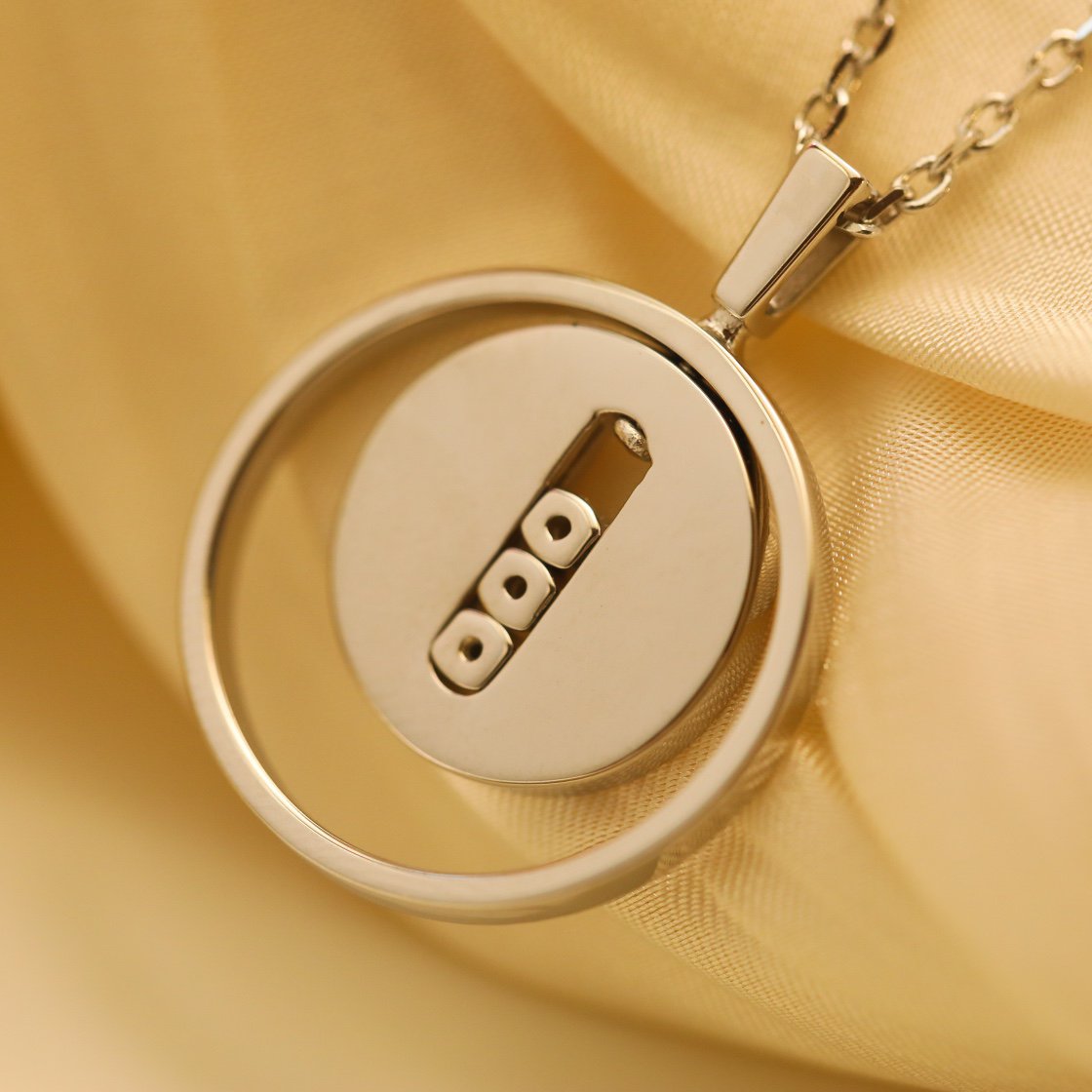 [Loco ]Loco MOVE MM SILVER DIAMOND NECKLACE