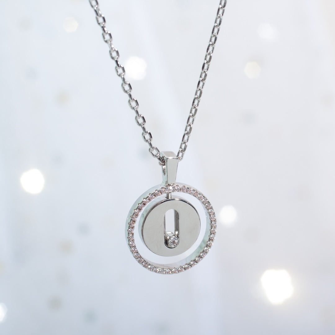 [Loco ]Loco MOVE PM NECKLACE SILVER DIAMOND