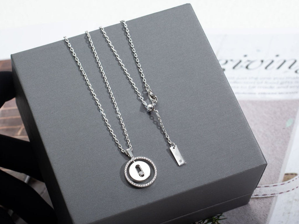 [Loco ]Loco MOVE PM NECKLACE SILVER DIAMOND