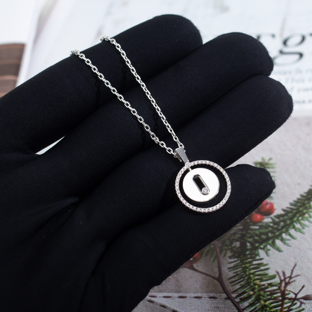 [Loco ]Loco MOVE PM NECKLACE SILVER DIAMOND
