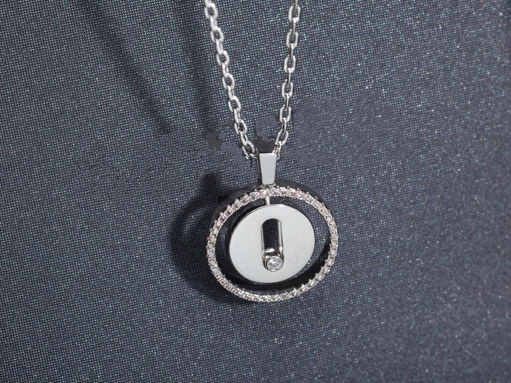 [Loco ]Loco MOVE PM NECKLACE SILVER DIAMOND