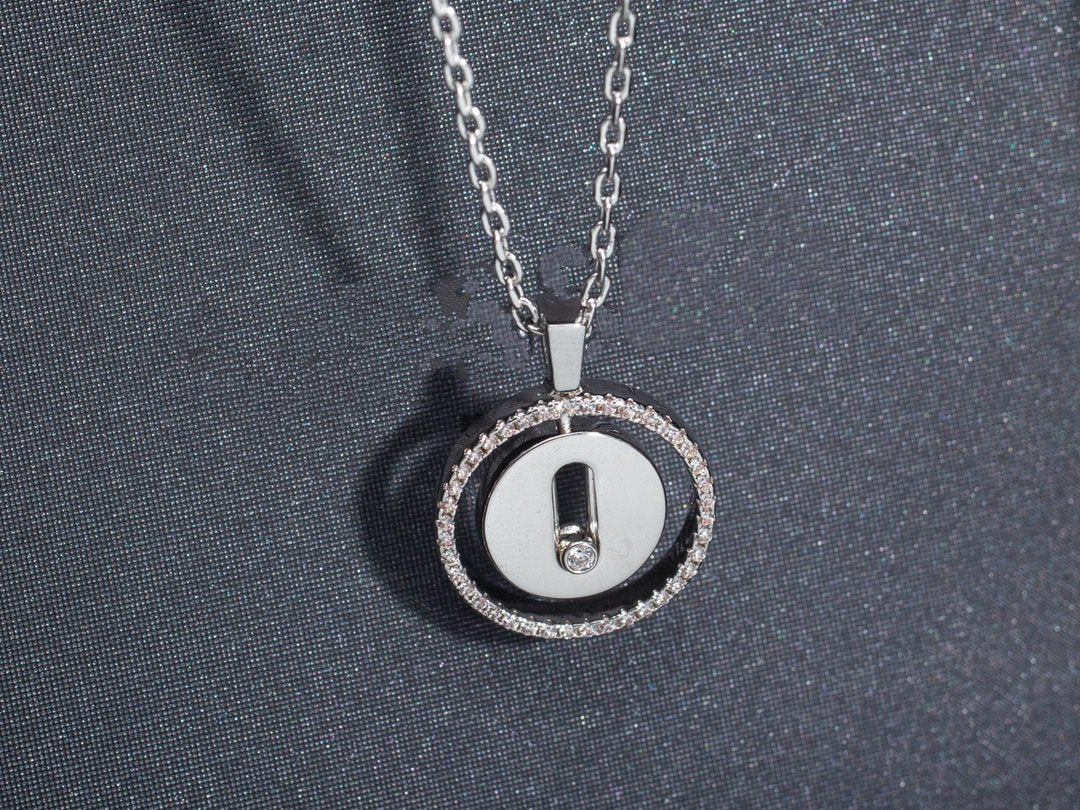 [Loco ]Loco MOVE PM NECKLACE SILVER DIAMOND