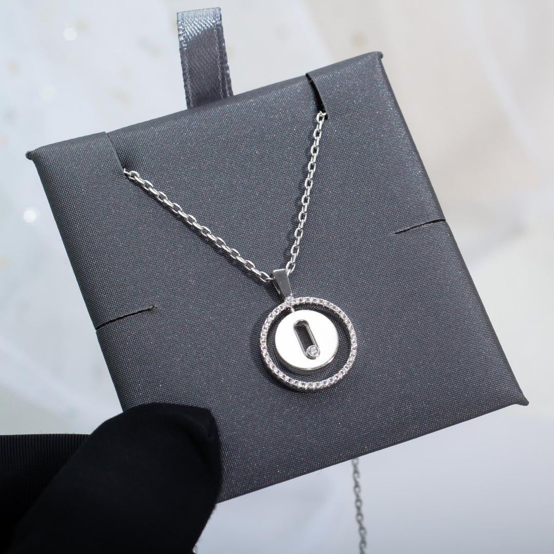 [Loco ]Loco MOVE PM NECKLACE SILVER DIAMOND