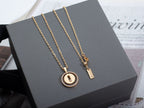 [Loco ]Loco MOVE PM NECKLACE PINK GOLD DIAMOND