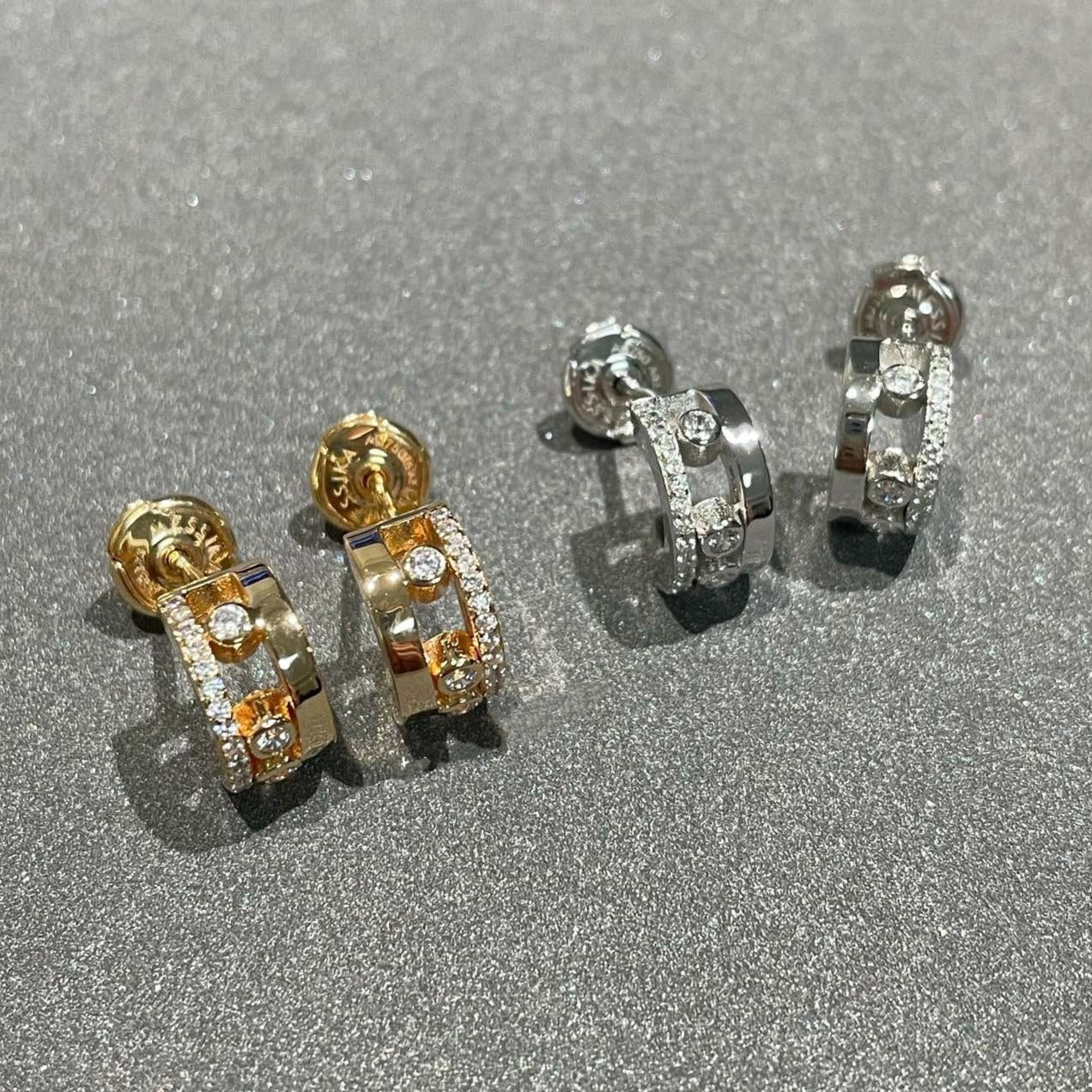 [Loco ]MOVE ROMANE EARRINGS DIAMOND