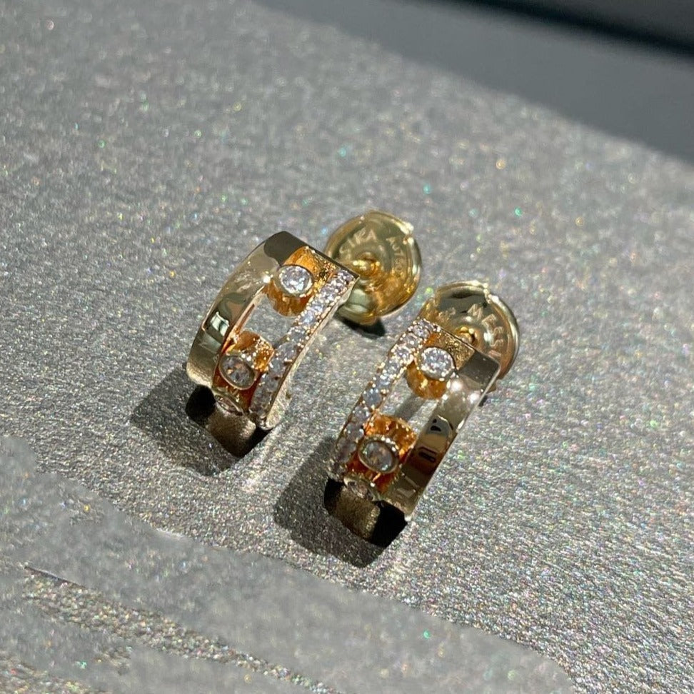 [Loco ]MOVE ROMANE EARRINGS DIAMOND